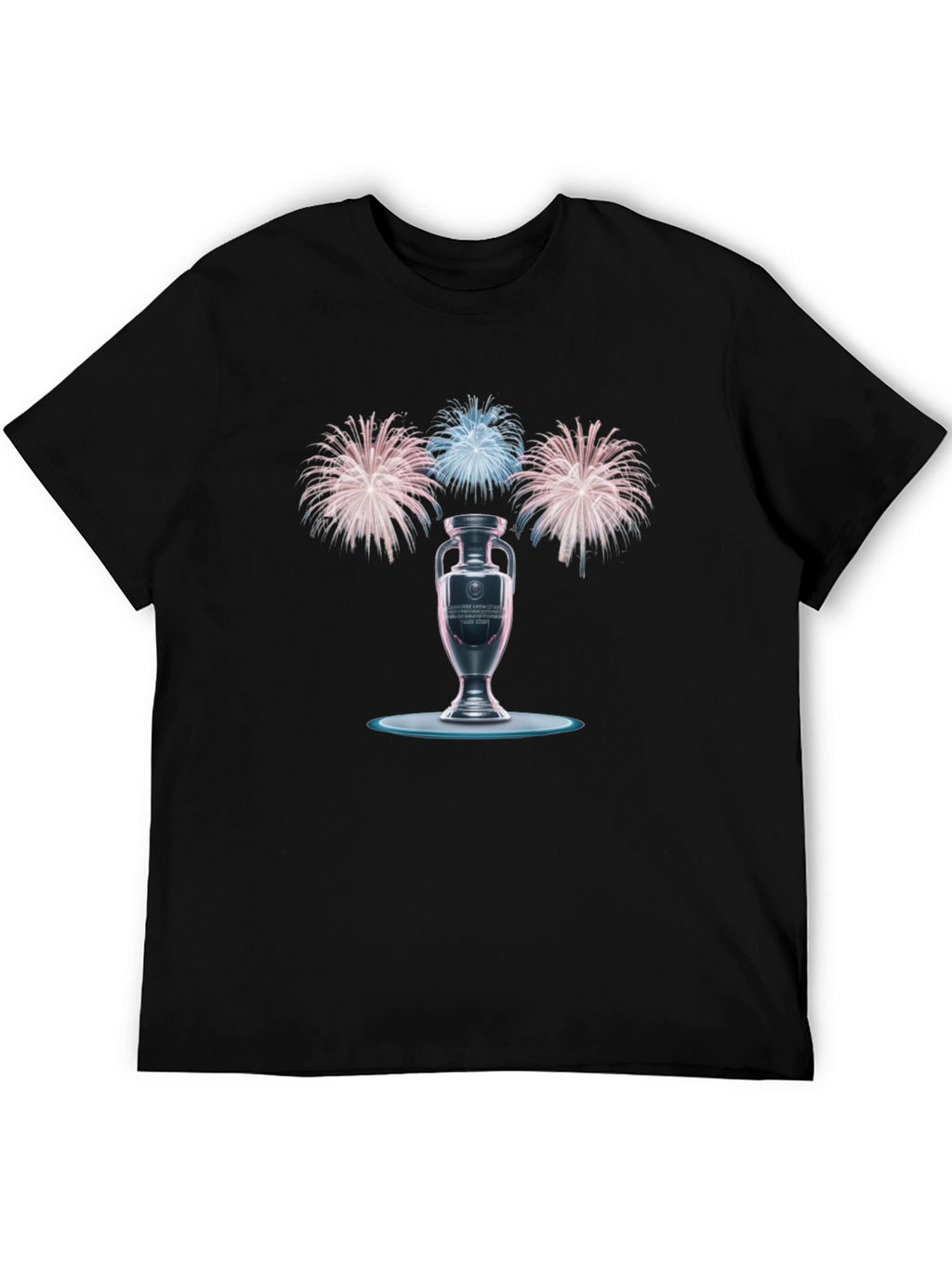 Fireworks & Trophy Black T-Shirt