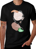 Abstract Line Art Graphic Tee