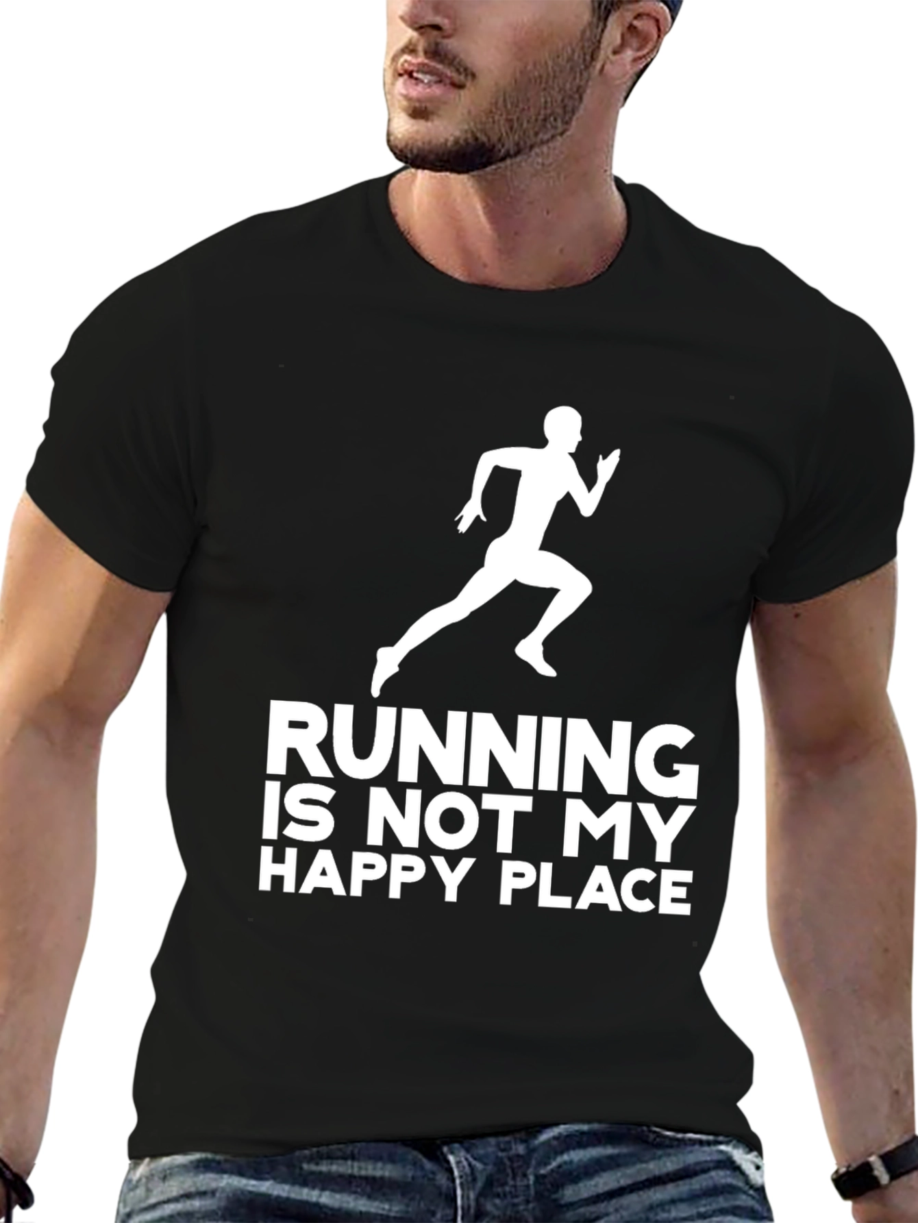 Running is Not My Happy Place T-Shirt