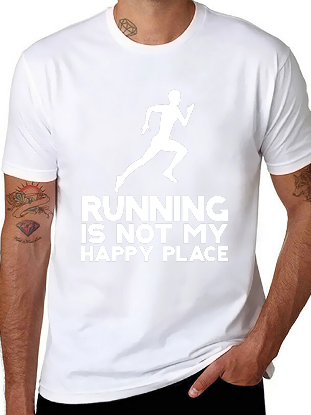 Running is Not My Happy Place T-Shirt