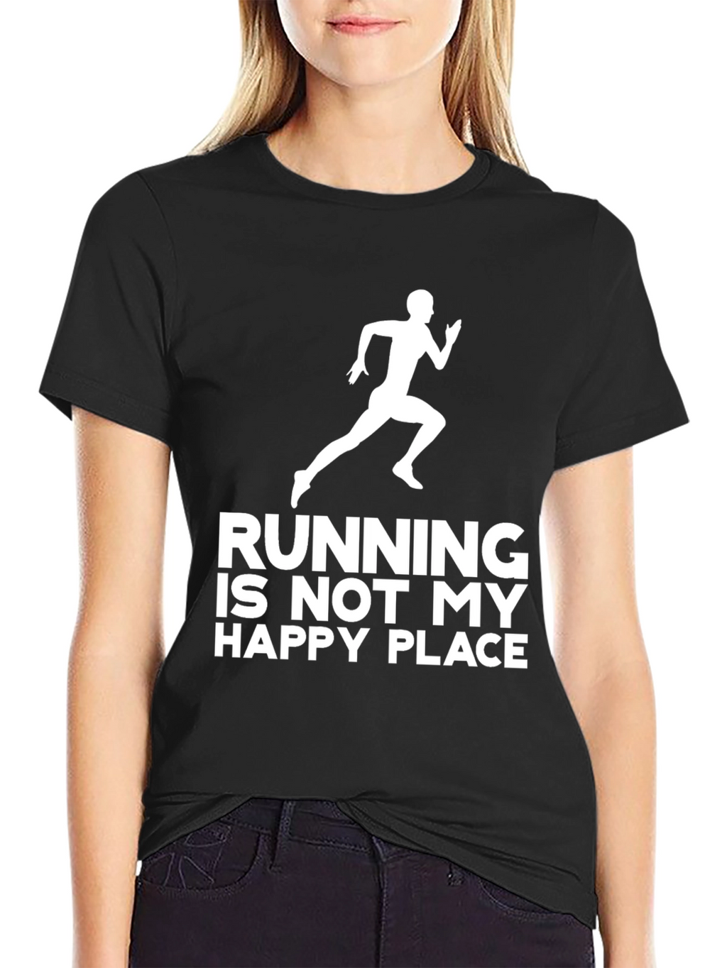 Running is Not My Happy Place T-Shirt