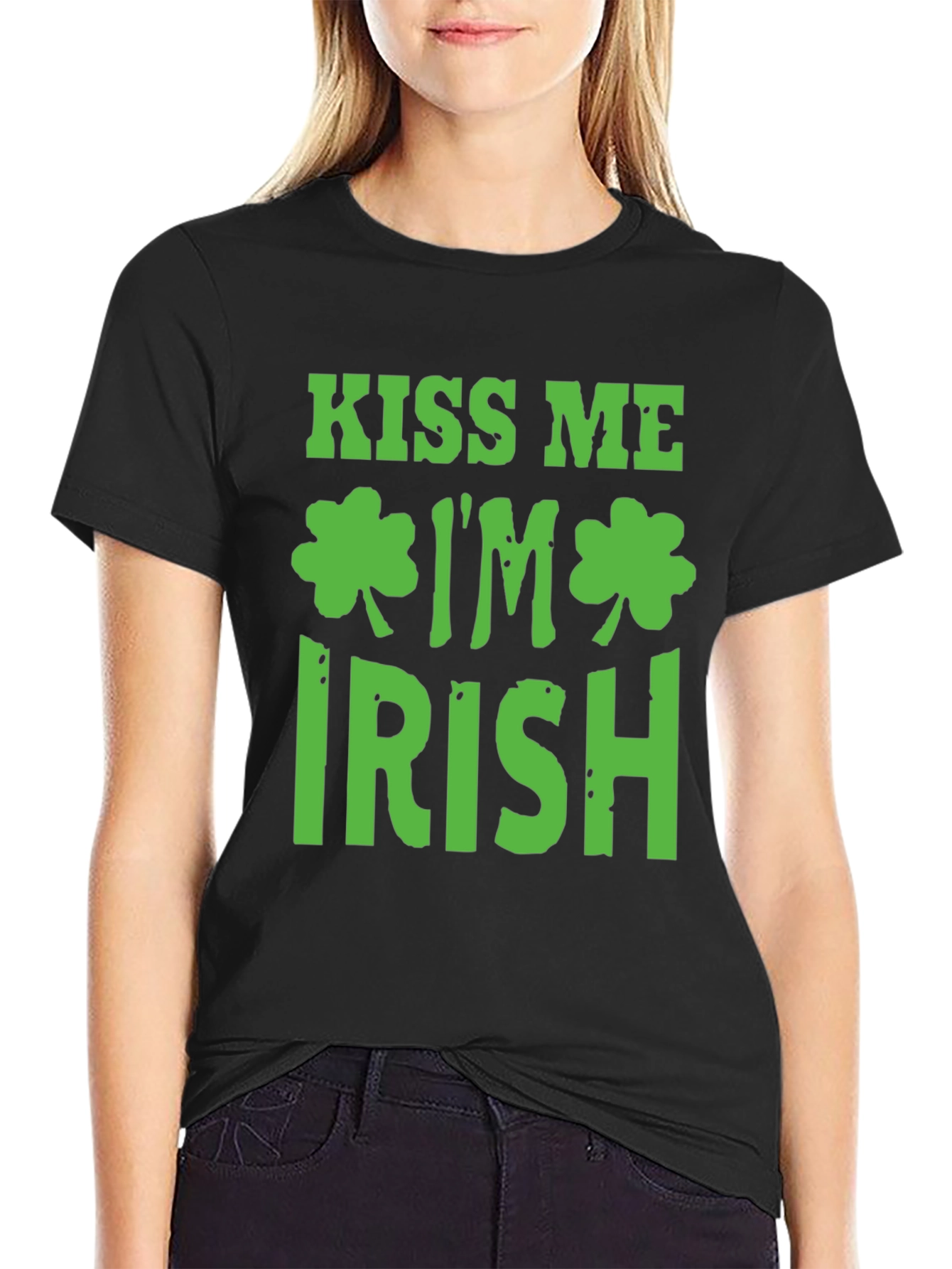 Kiss Me Im Irish Graphic Tee St. Patricks Day