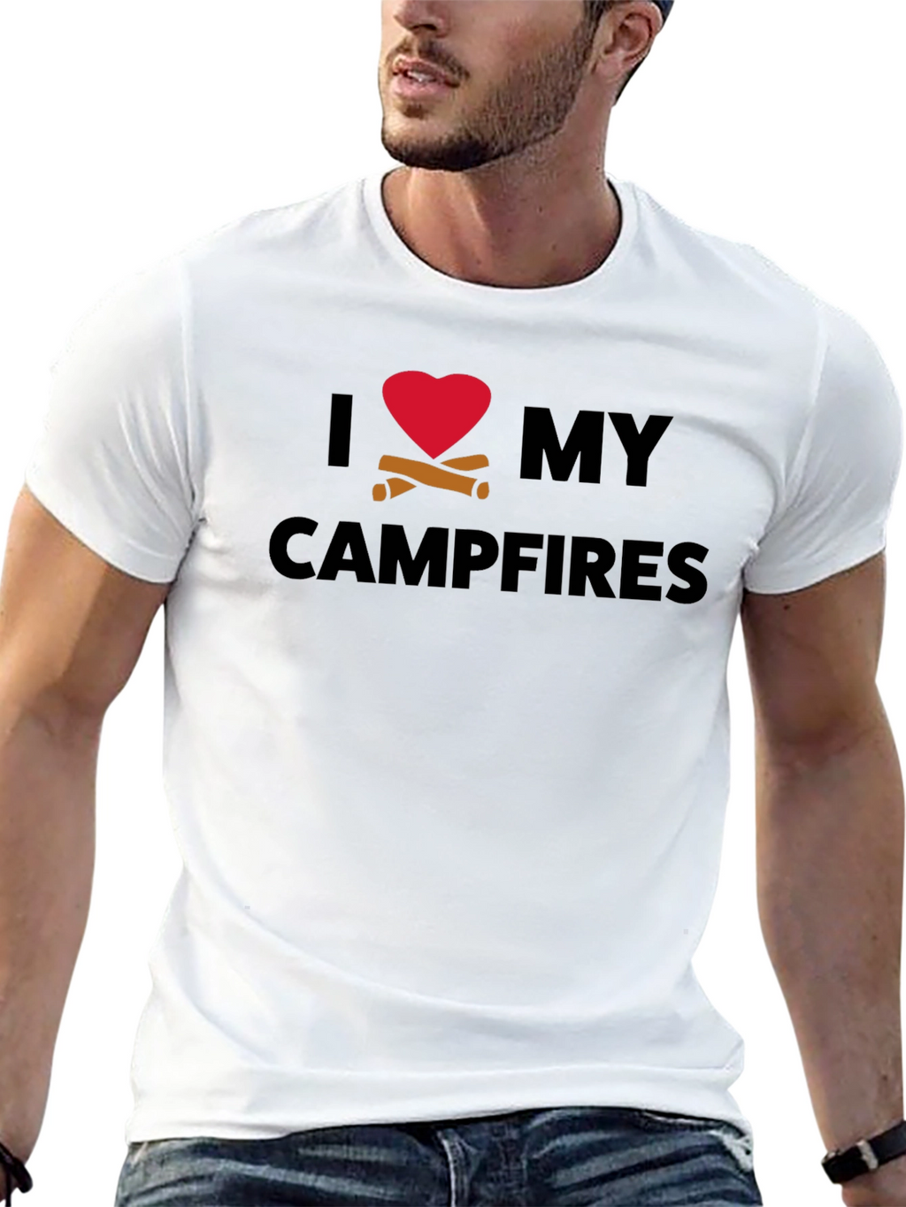 I Love Campfires Graphic T-Shirt