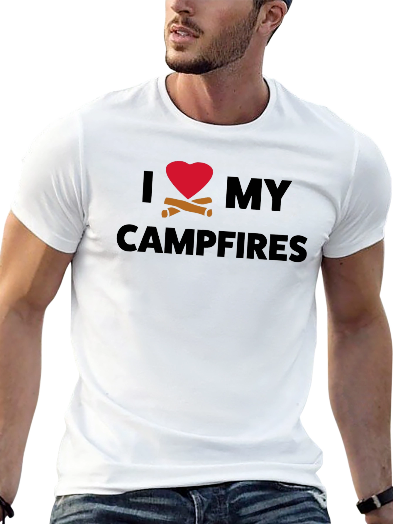 I Love Campfires Graphic T-Shirt