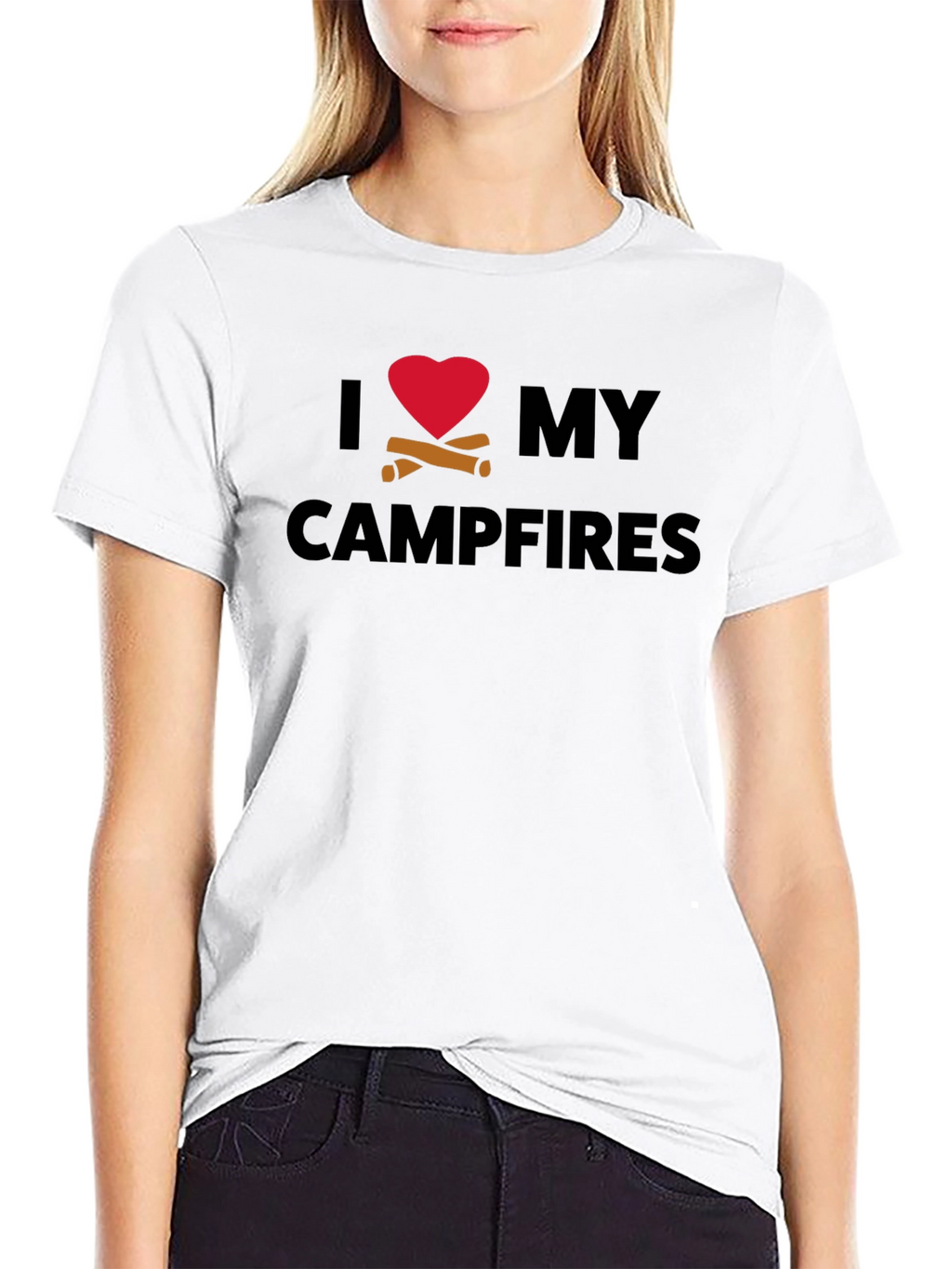 I Love Campfires Graphic T-Shirt