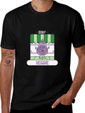 Edgy Veggie T-Shirt - Funny Eggplant Design