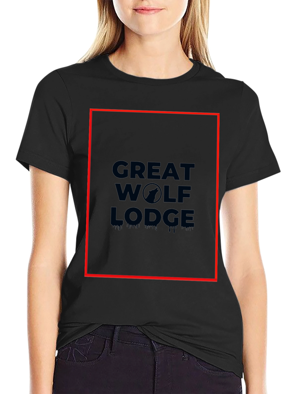 Great Wolf Lodge Black T-Shirt