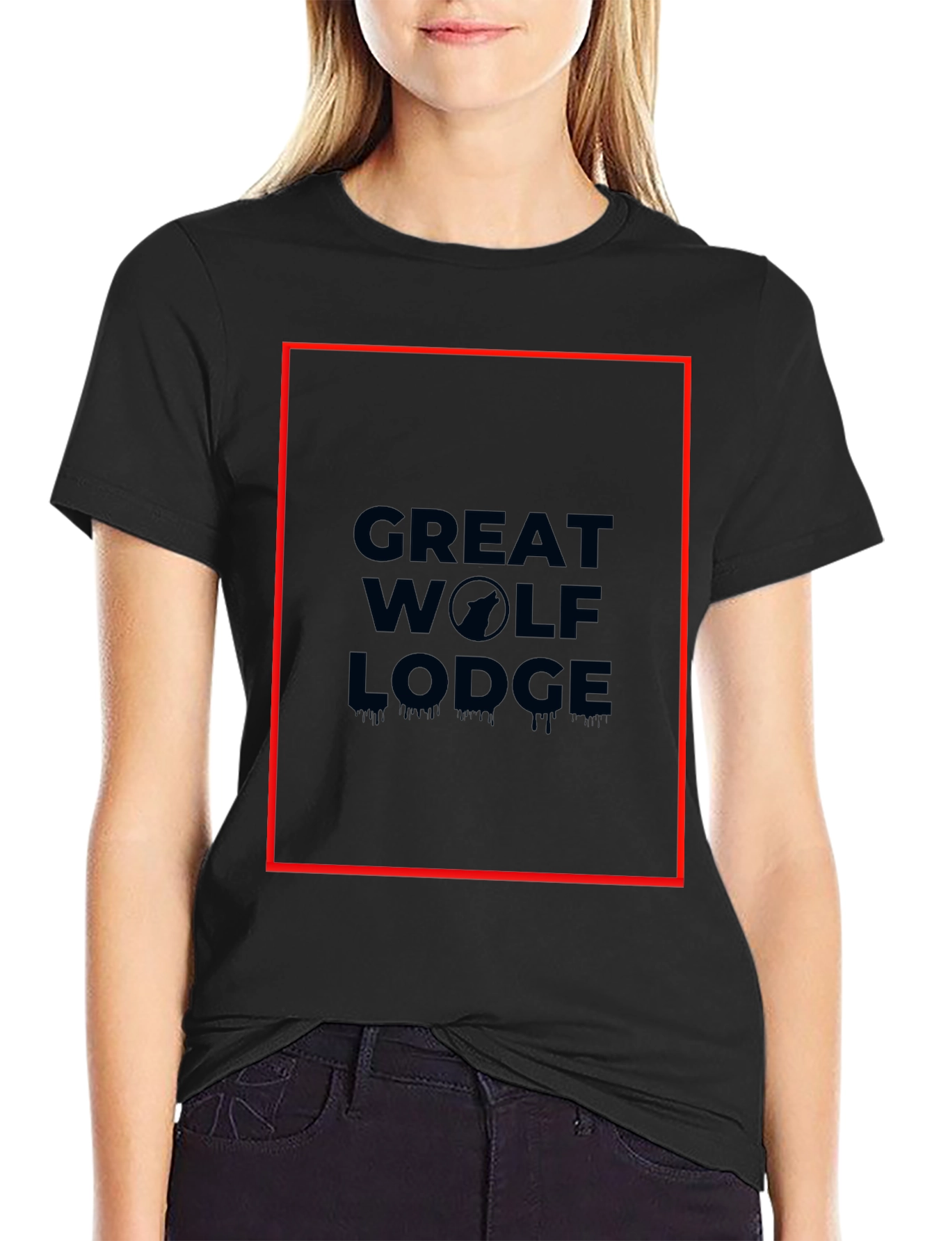 Great Wolf Lodge Black T-Shirt