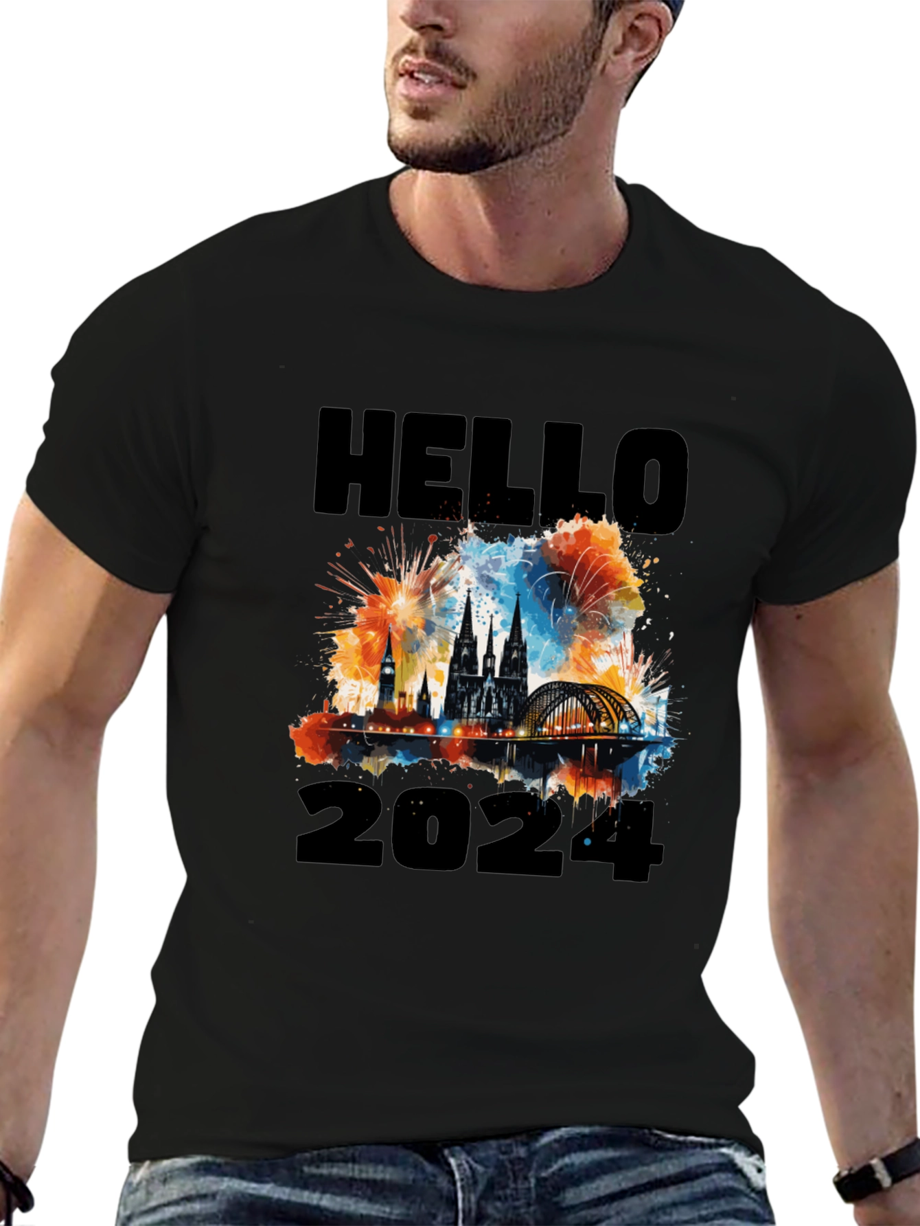 Hello 2024 Graphic Tee
