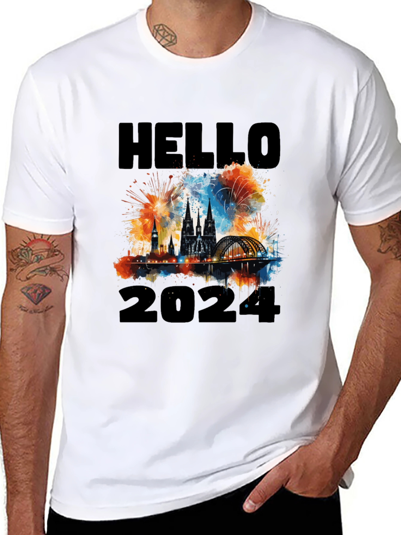 Hello 2024 Graphic Tee