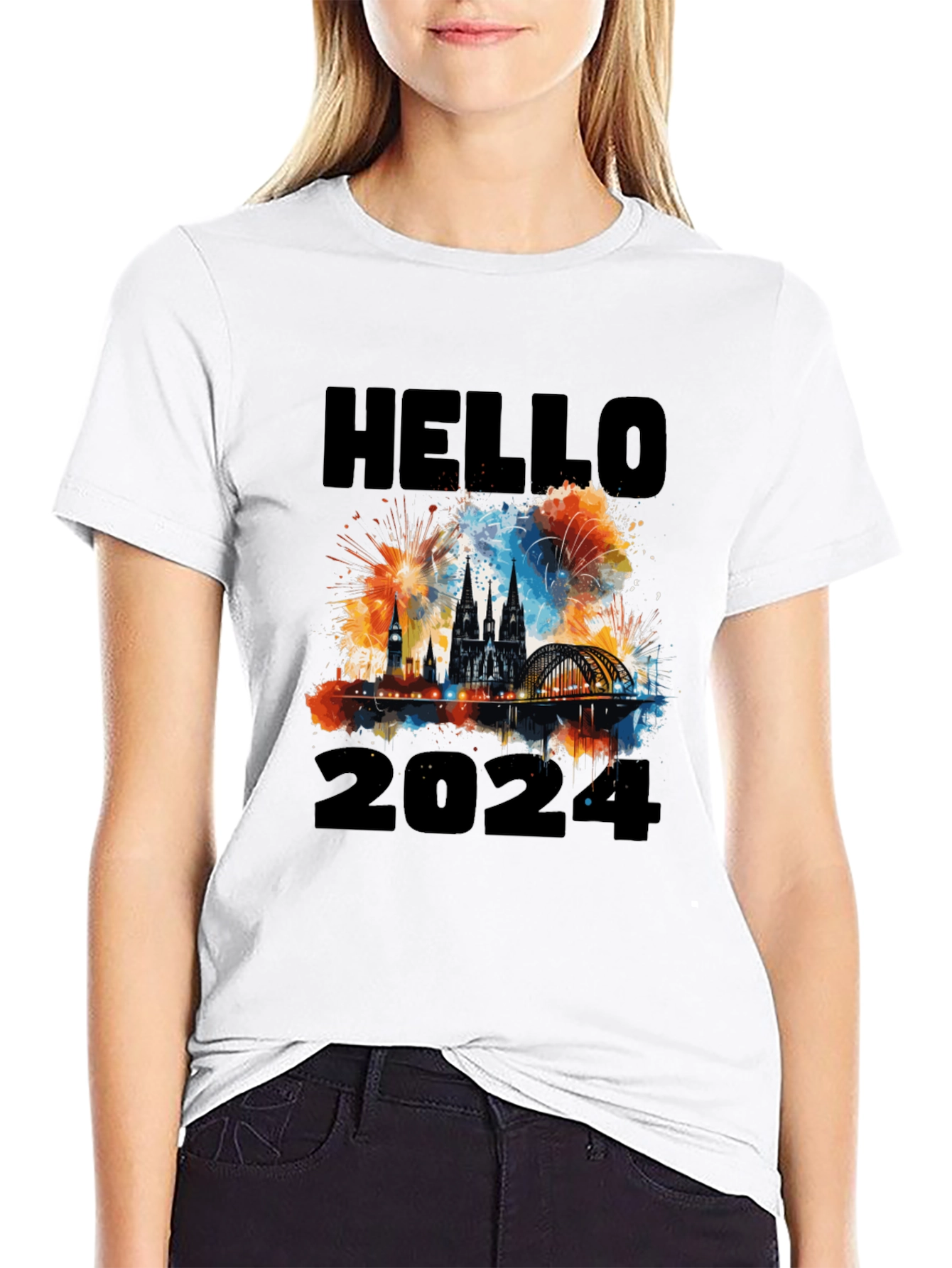 Hello 2024 Graphic Tee