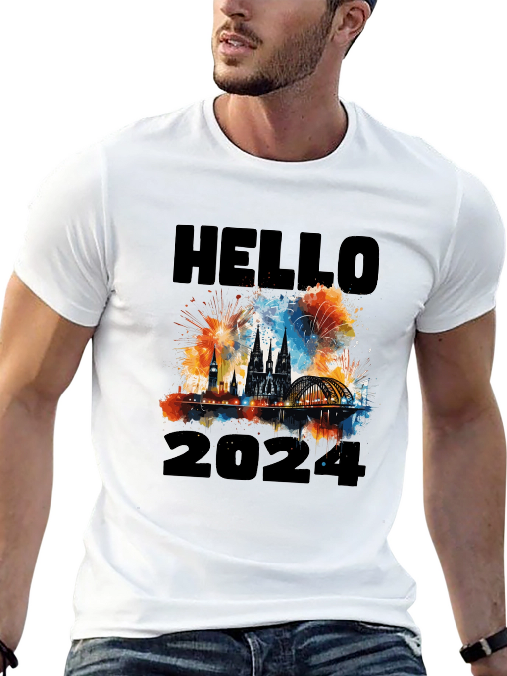 Hello 2024 Graphic Tee