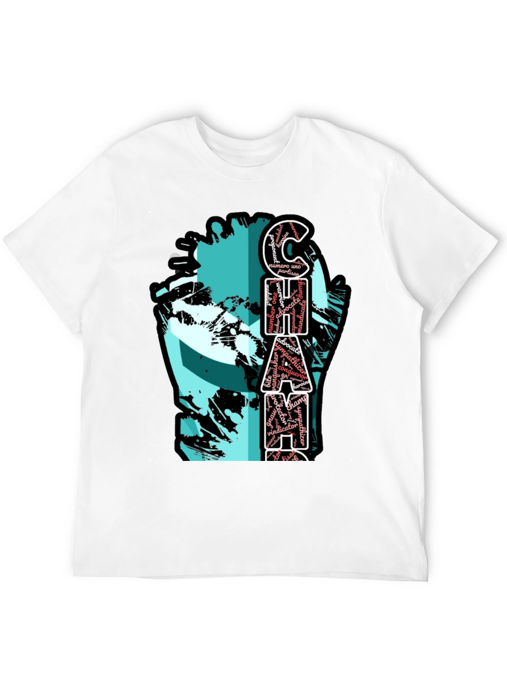 Champion Word Art T-Shirt