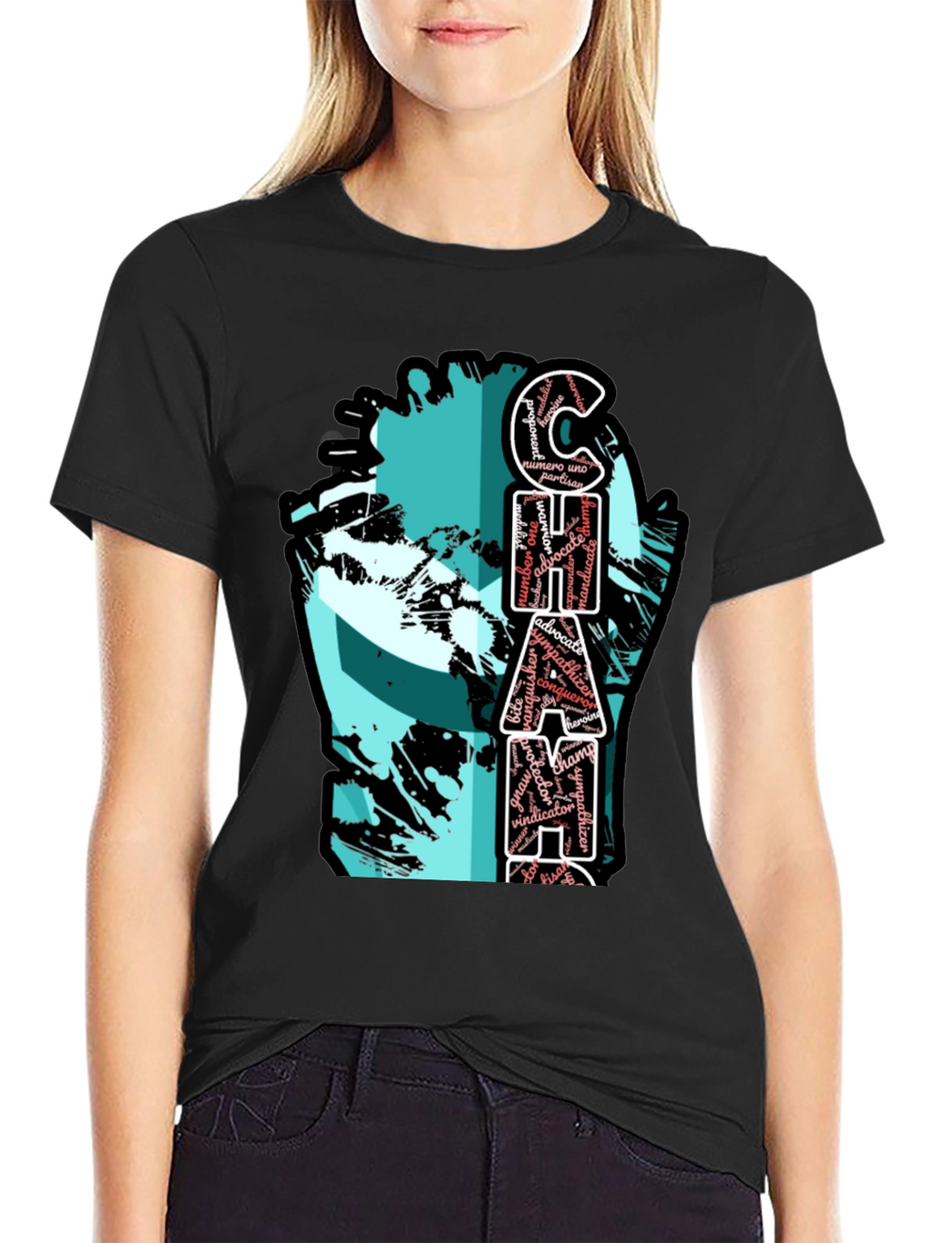 Champion Word Art T-Shirt