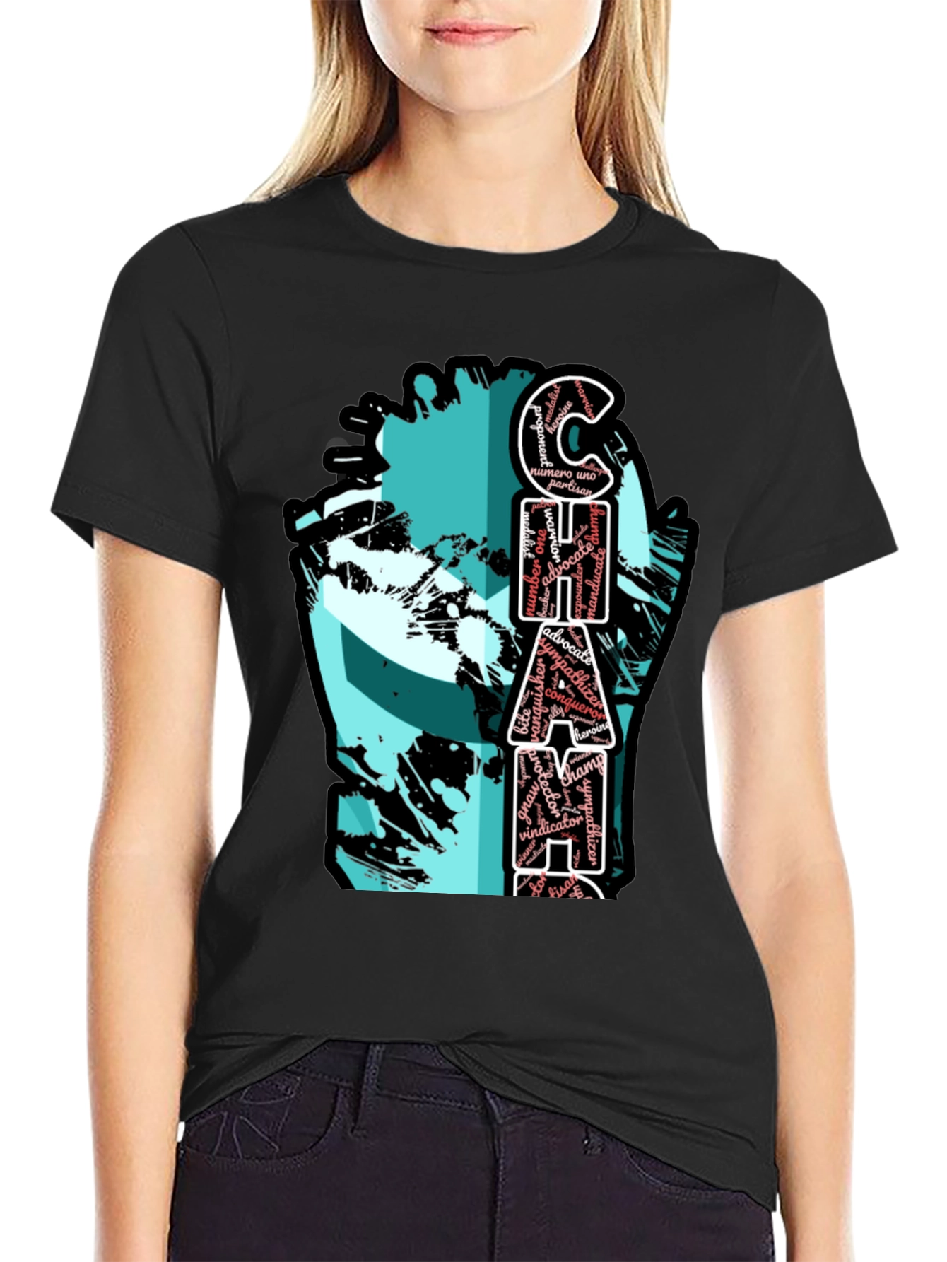 Champion Word Art T-Shirt