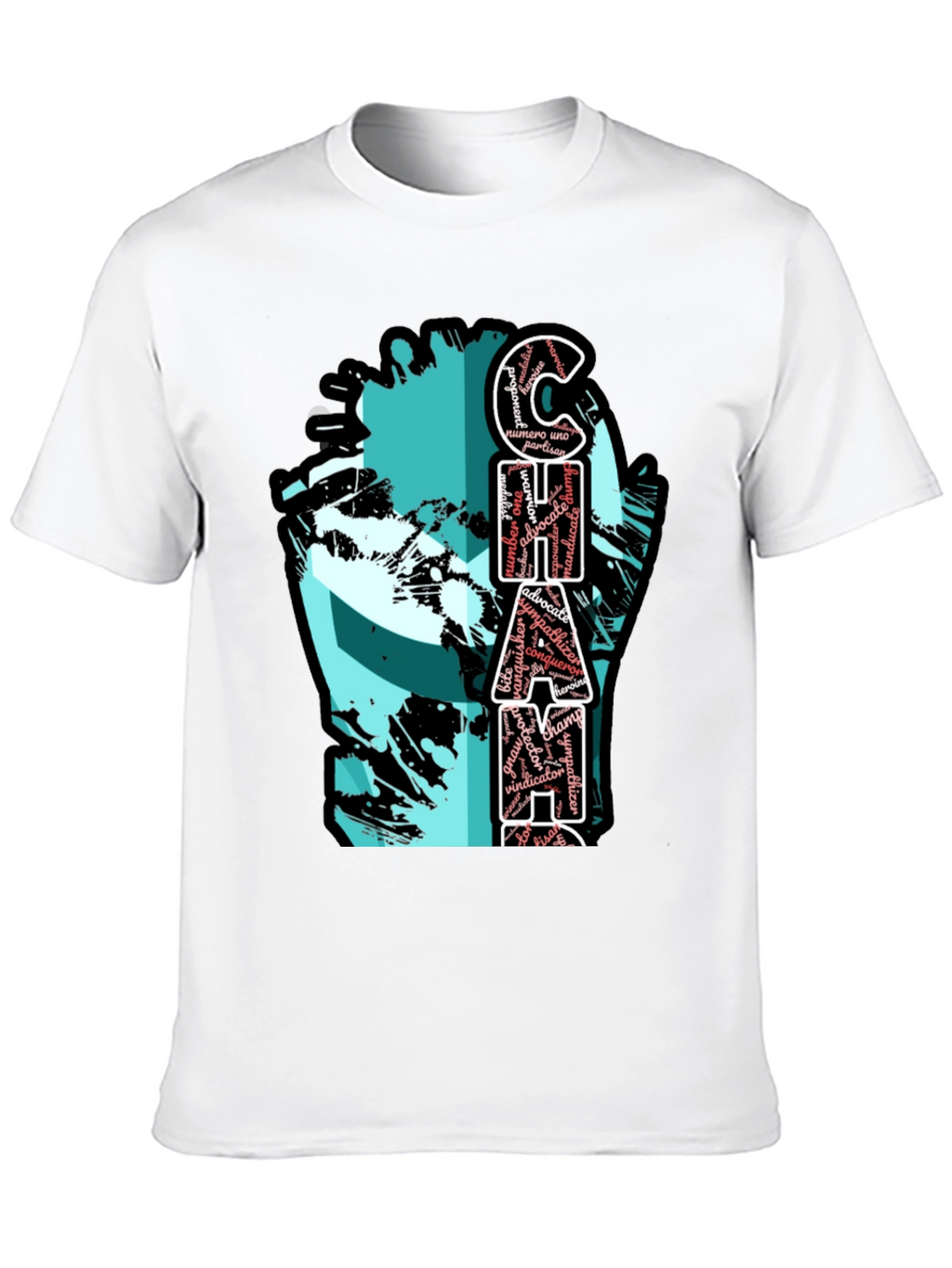 Champion Word Art T-Shirt