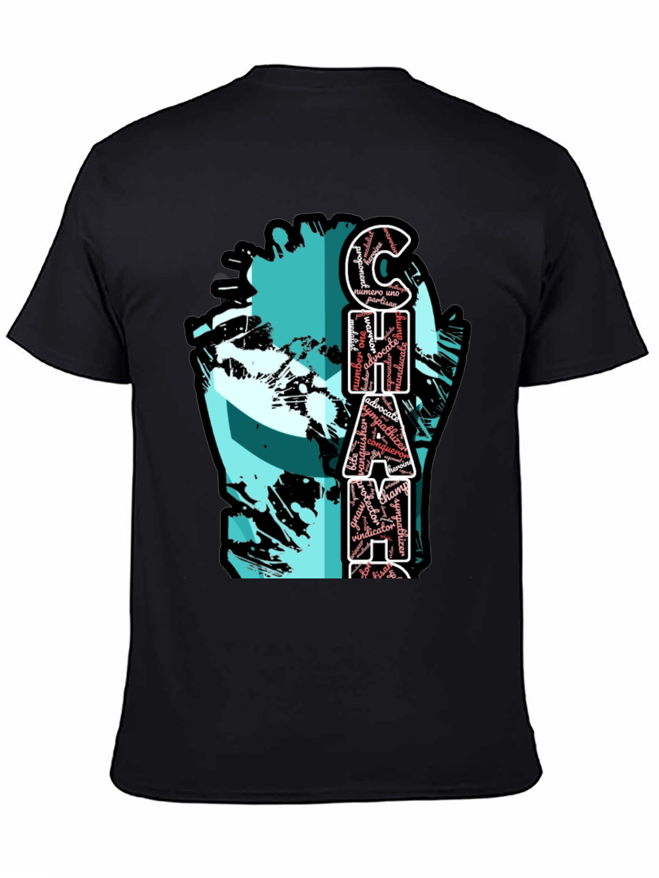 Champion Word Art T-Shirt
