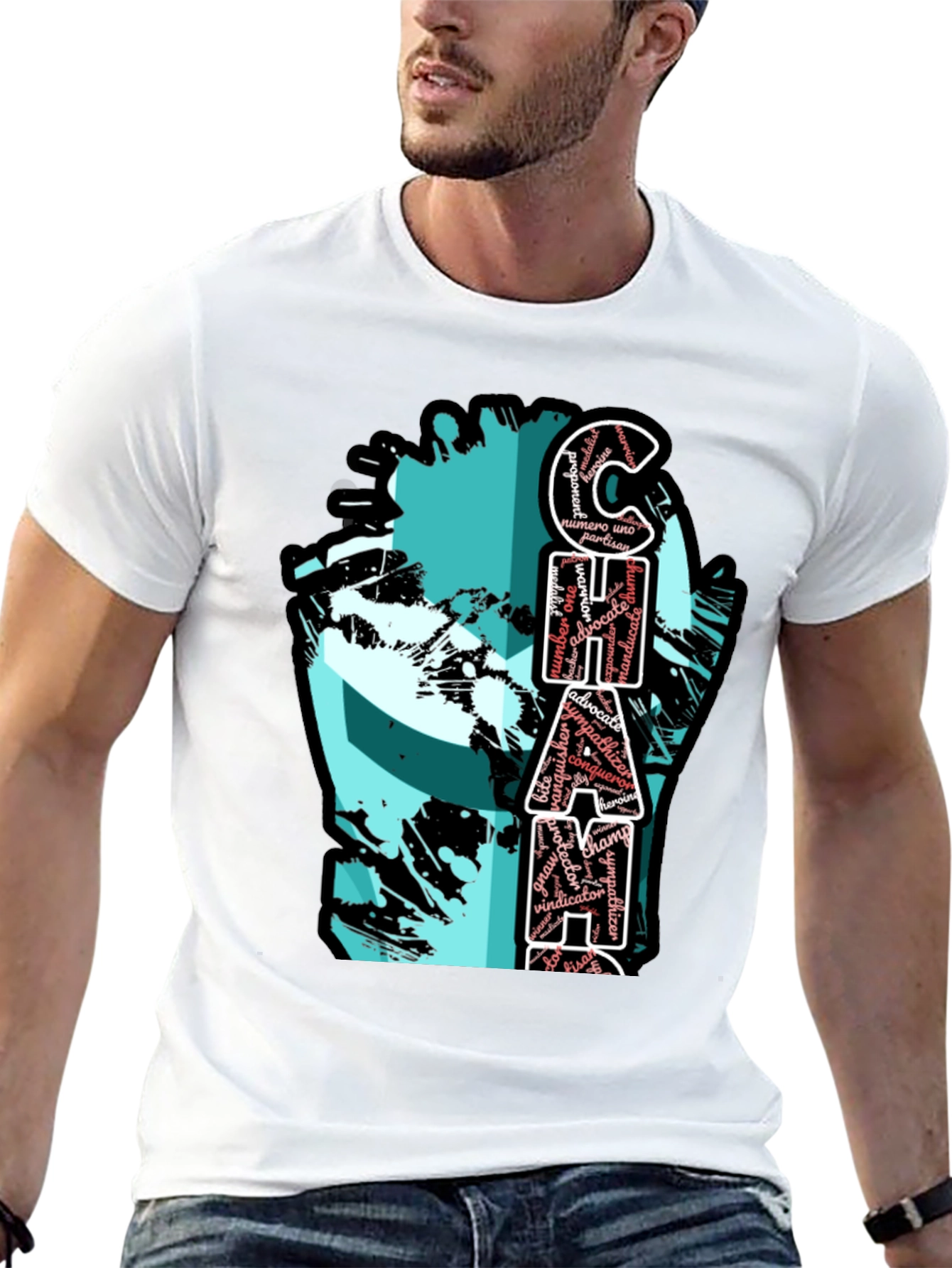 Champion Word Art T-Shirt
