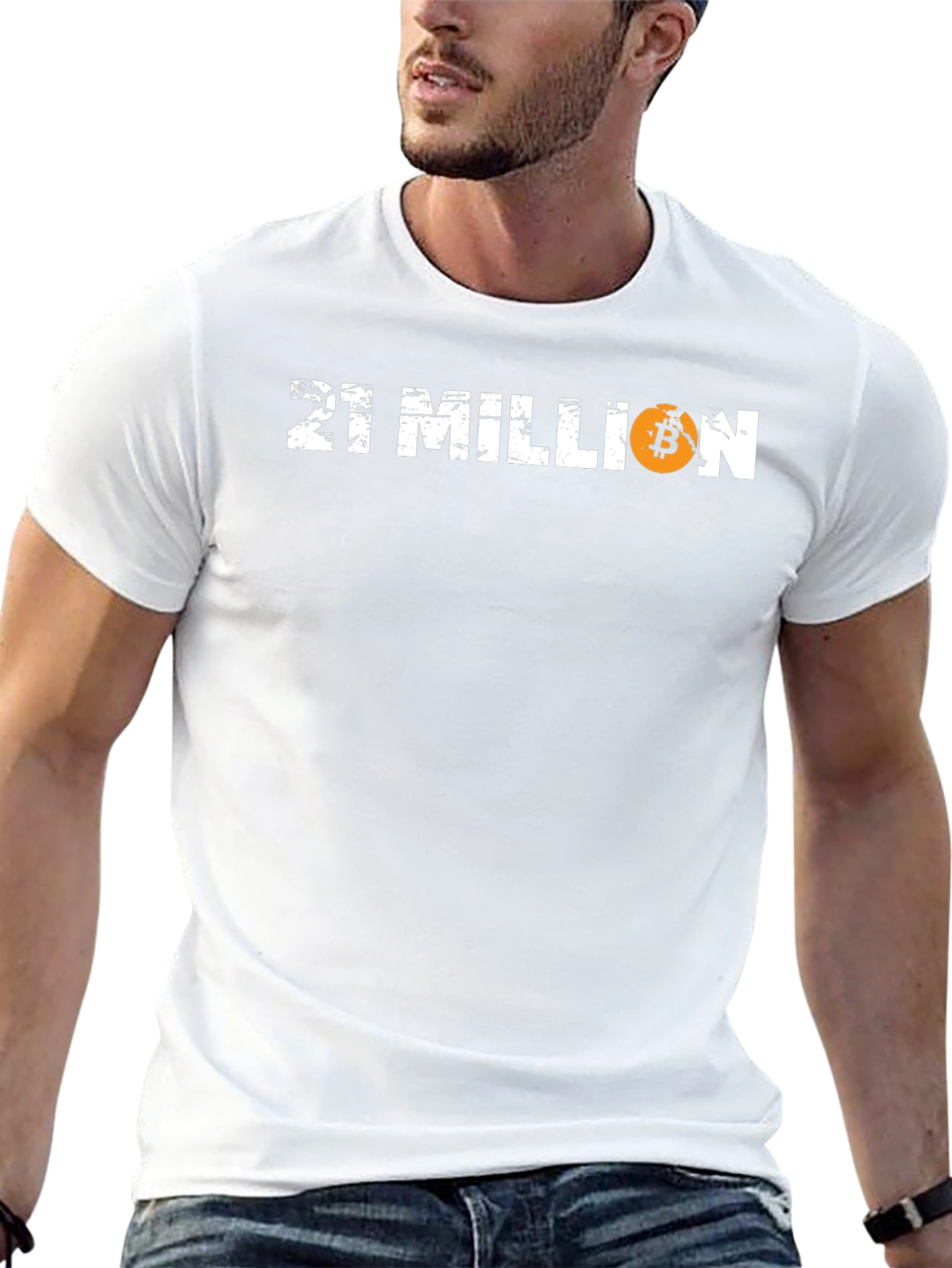 21 Million Bitcoin Graphic Tee - Crypto Enthusiast Apparel