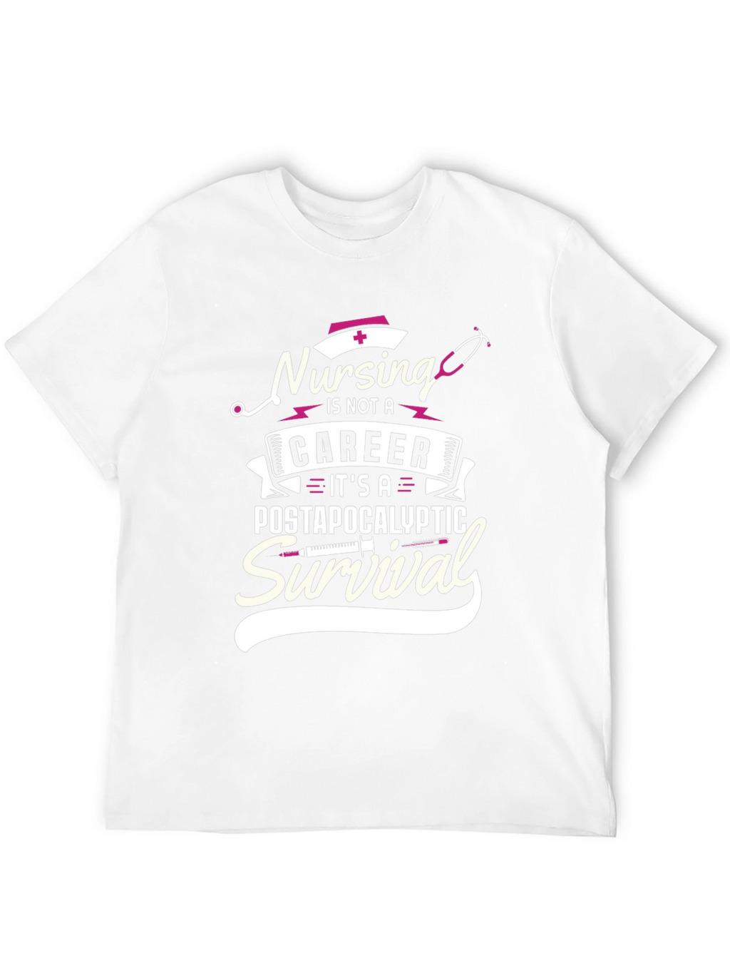 Nursing Survival T-Shirt - Post-Apocalyptic Nurse Tee