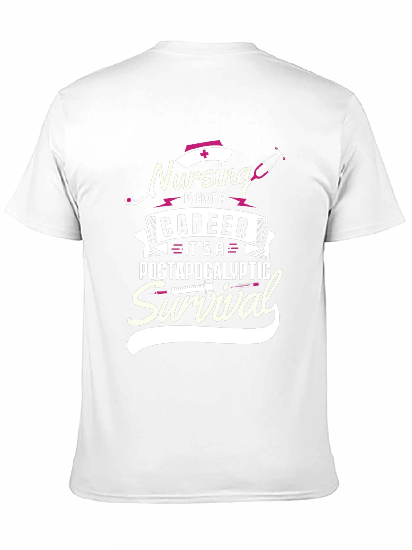 Nursing Survival T-Shirt - Post-Apocalyptic Nurse Tee