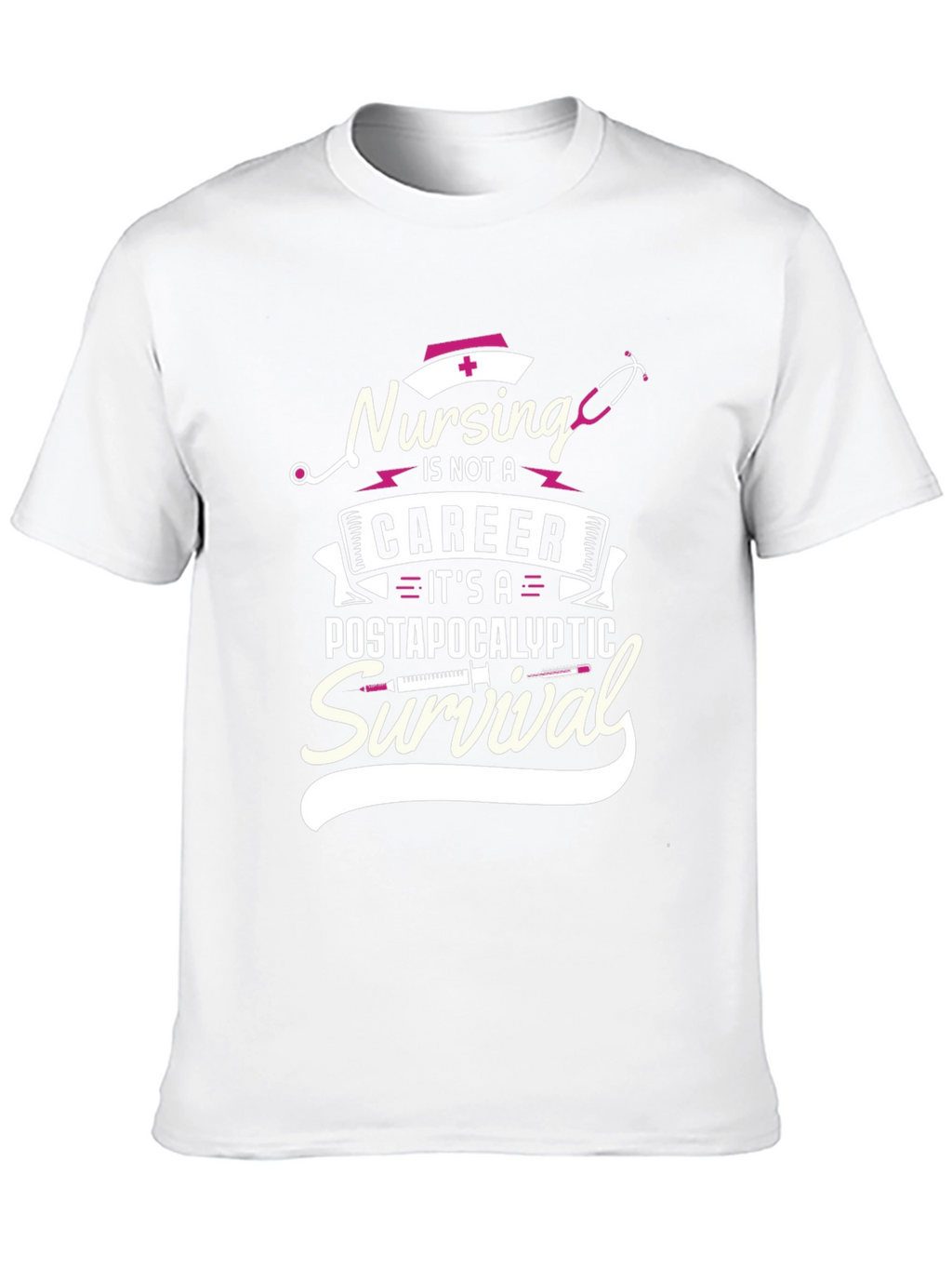 Nursing Survival T-Shirt - Post-Apocalyptic Nurse Tee