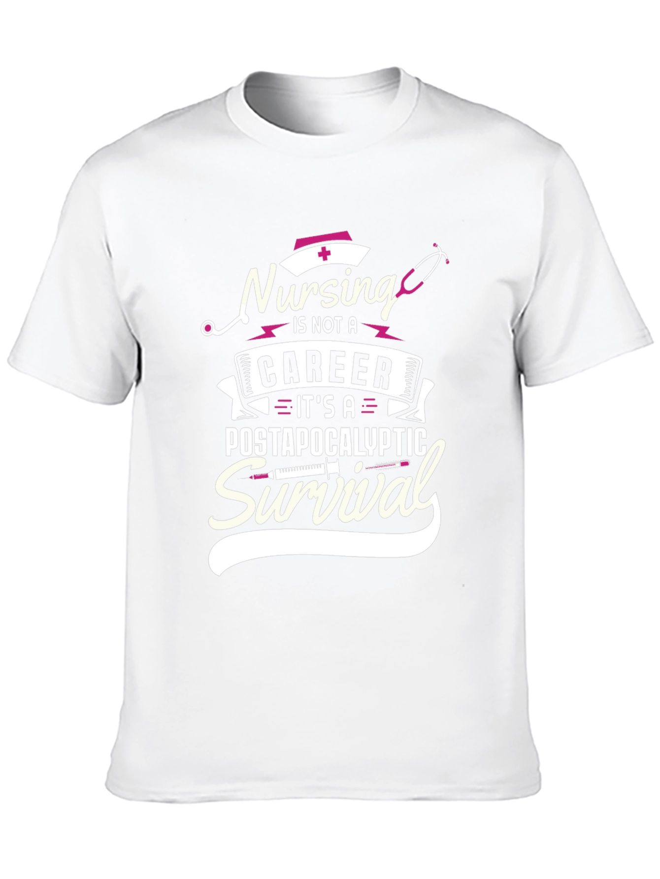 Nursing Survival T-Shirt - Post-Apocalyptic Nurse Tee