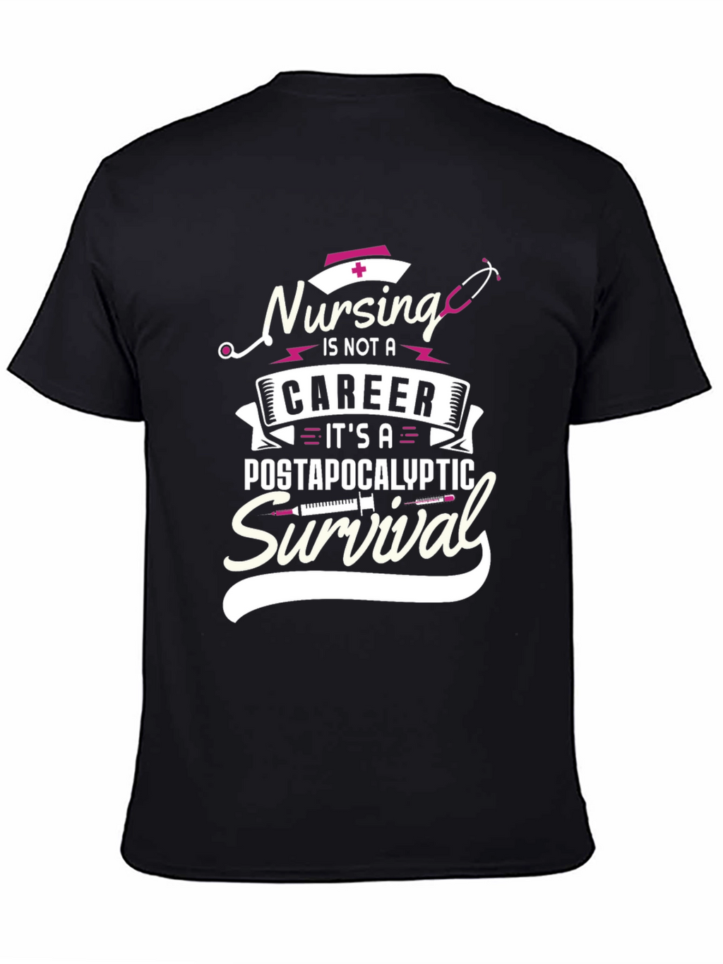 Nursing Survival T-Shirt - Post-Apocalyptic Nurse Tee
