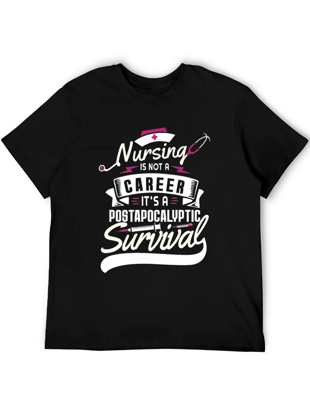 Nursing Survival T-Shirt - Post-Apocalyptic Nurse Tee