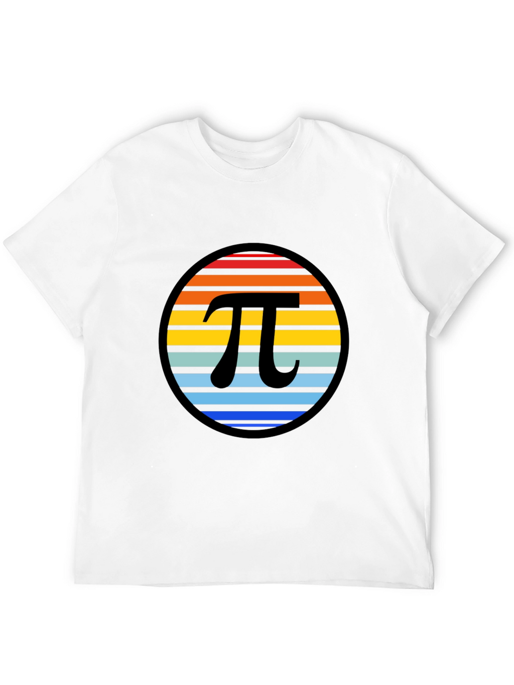 Retro Pi Symbol T-Shirt