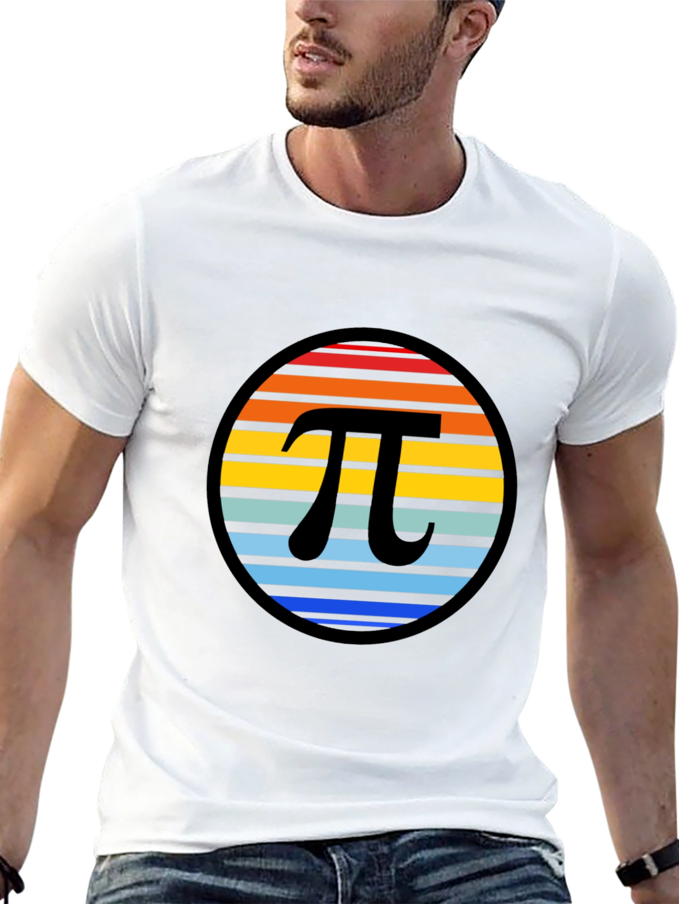 Retro Pi Symbol T-Shirt