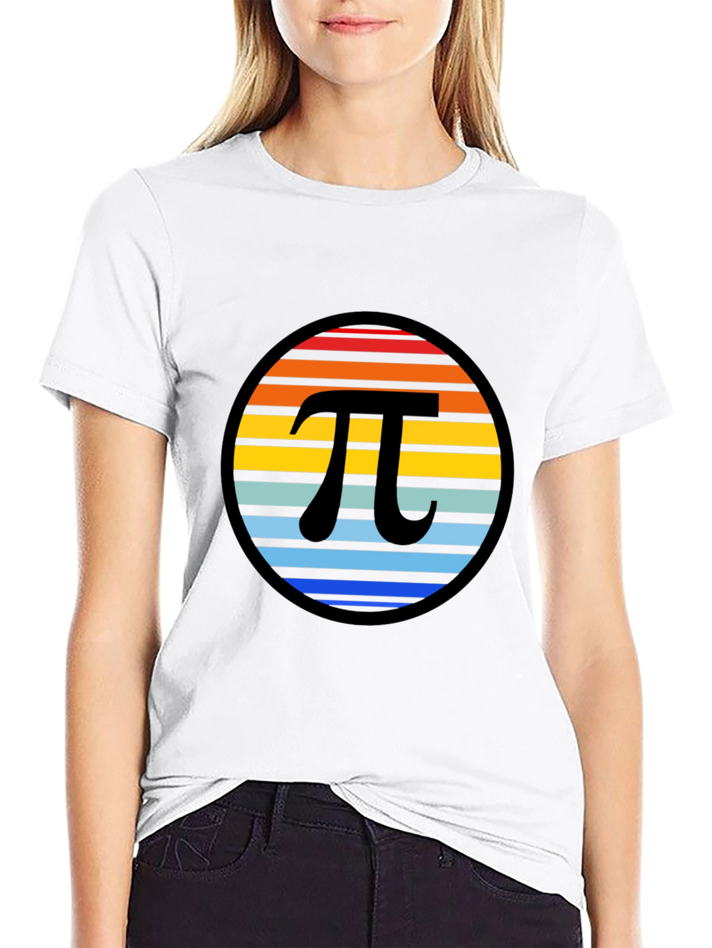 Retro Pi Symbol T-Shirt