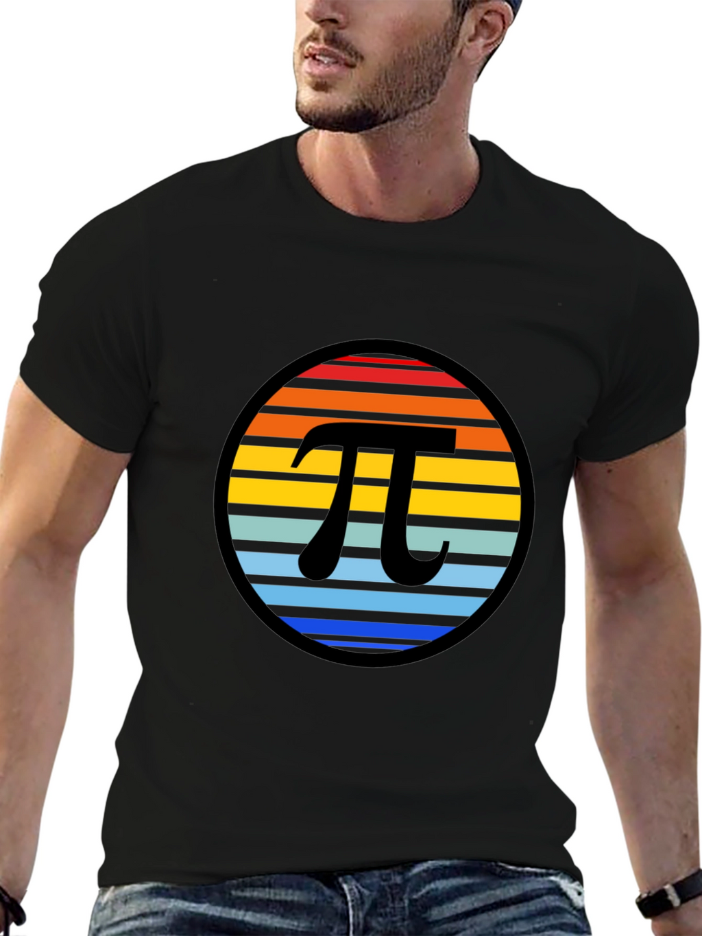 Retro Pi Symbol T-Shirt