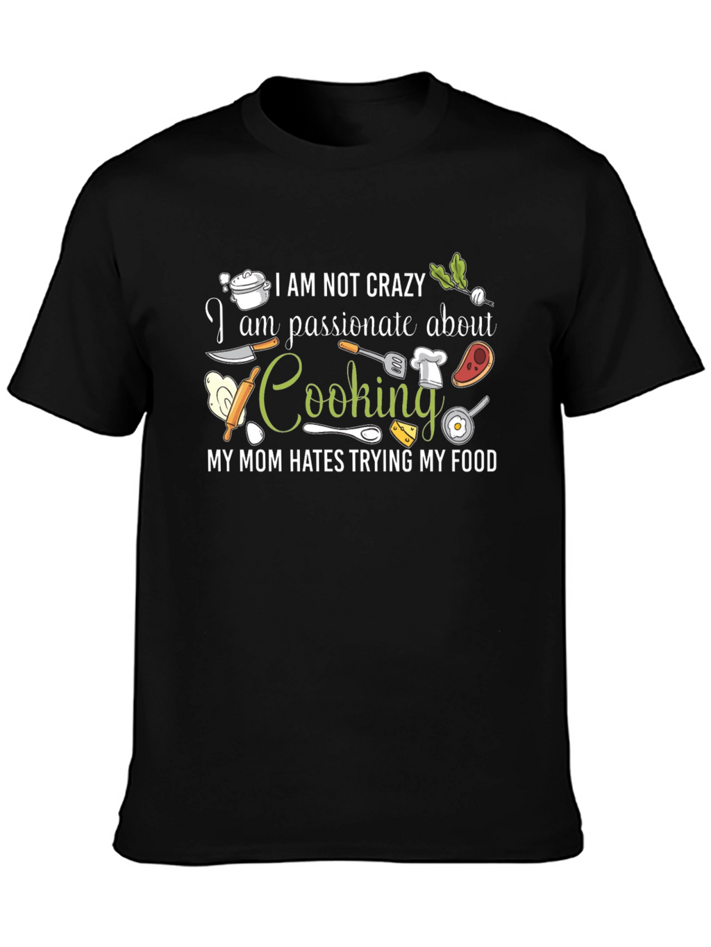 Crazy About Cooking T-Shirt