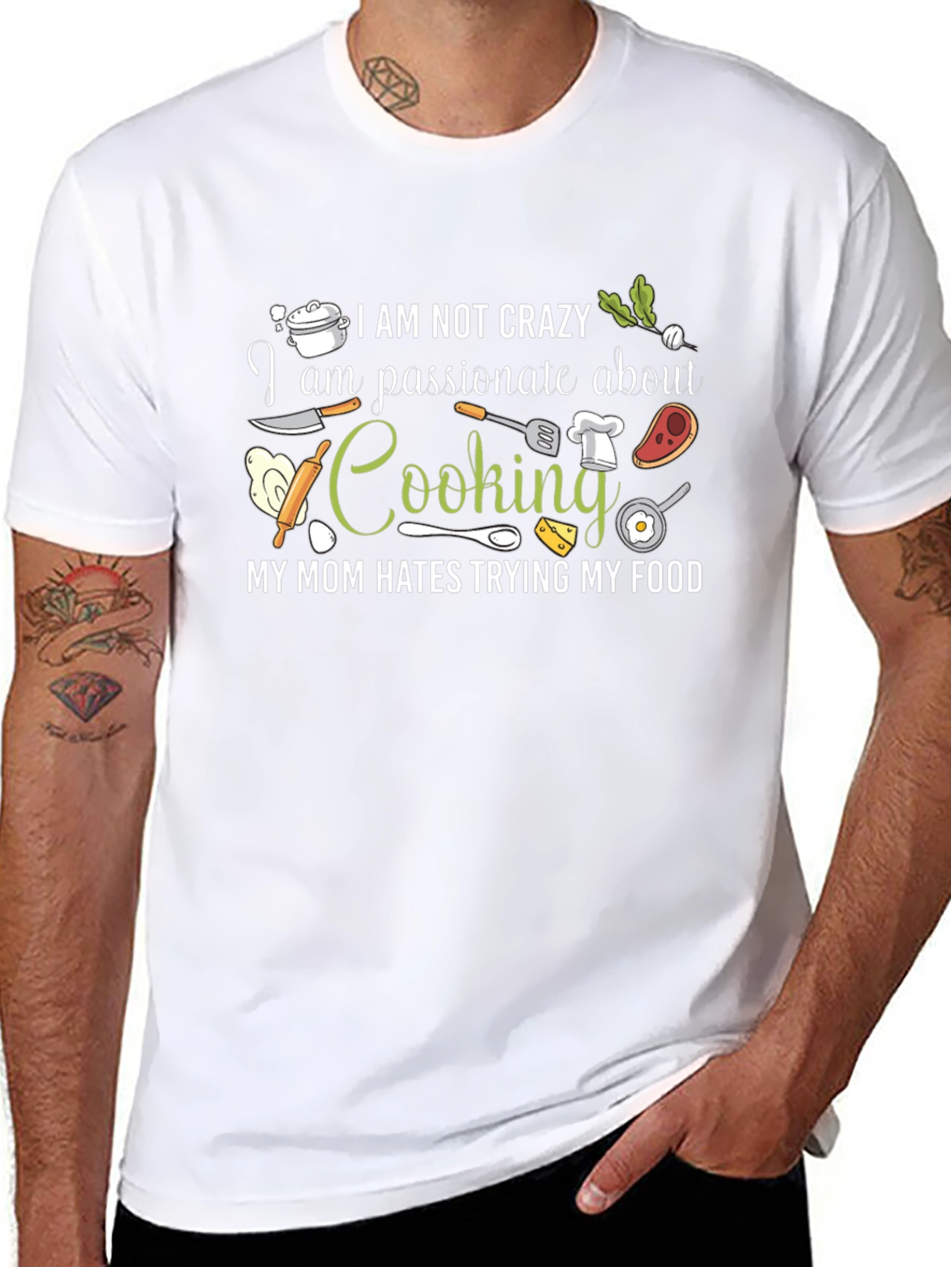 Crazy About Cooking T-Shirt