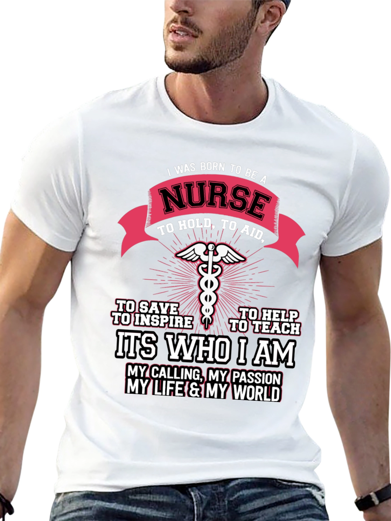 I Was Born to Be A Nurse T-Shirt