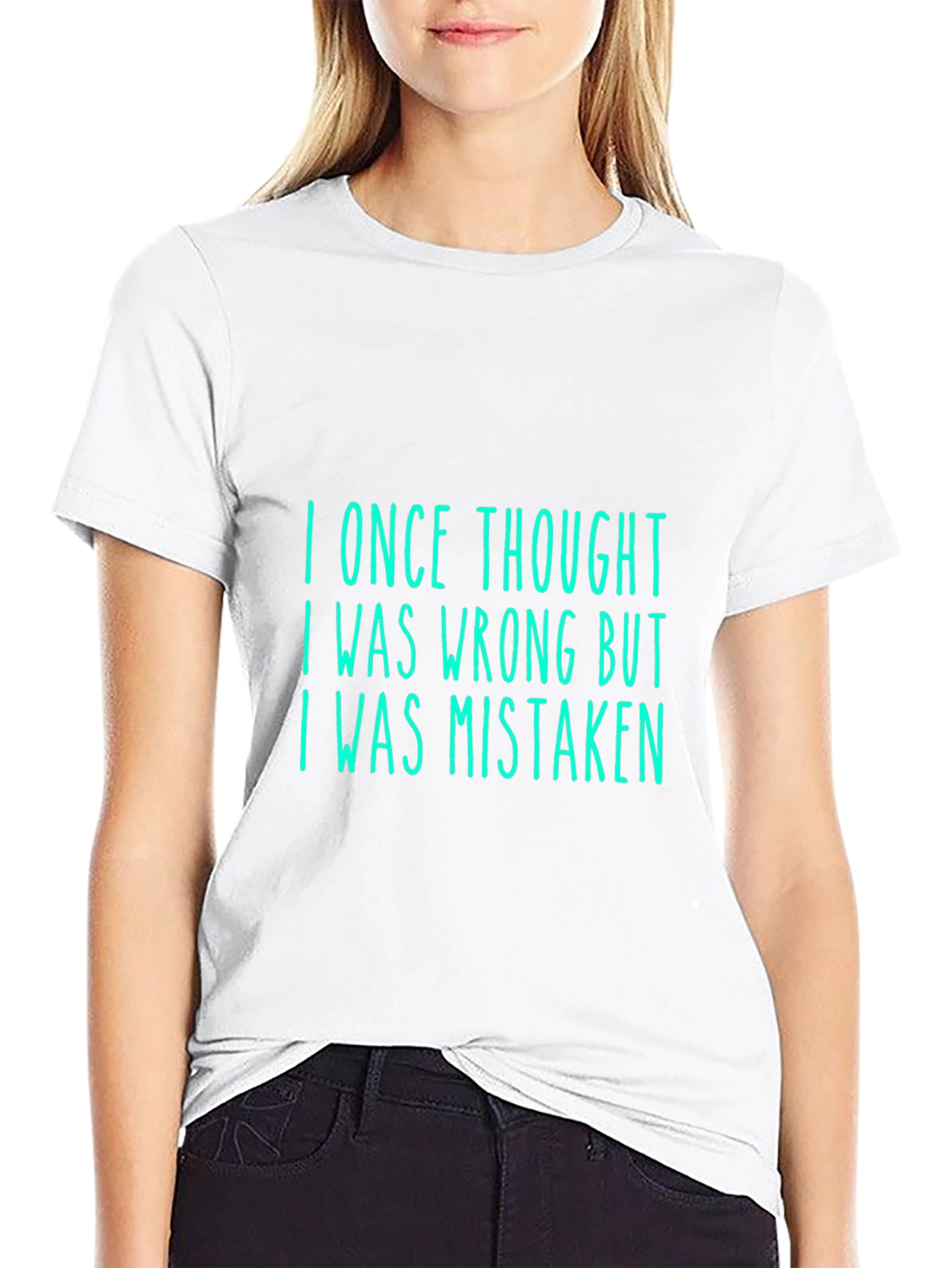 Humorous I Was Mistaken Graphic Tee