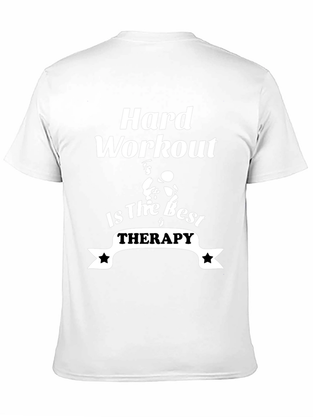 Hard Workout Therapy T-Shirt - Black