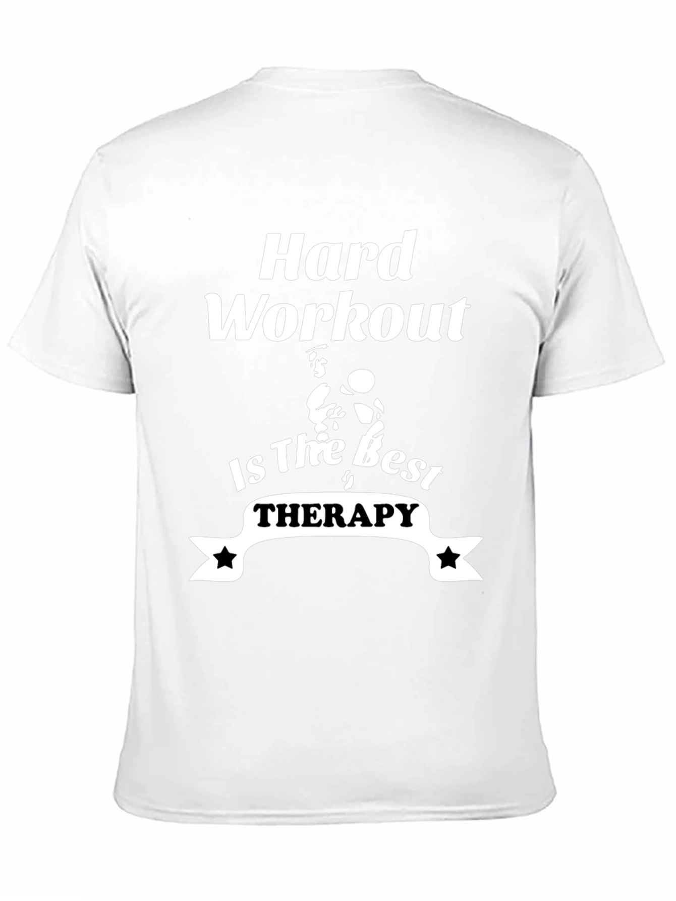 Hard Workout Therapy T-Shirt - Black