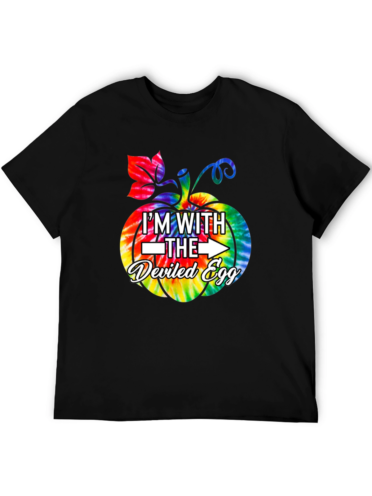 Im With The Deviled Egg Halloween Pumpkin T-Shirt