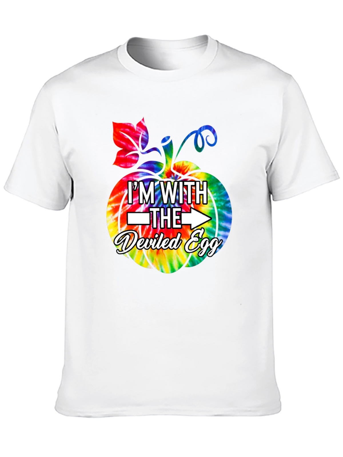 Im With The Deviled Egg Halloween Pumpkin T-Shirt