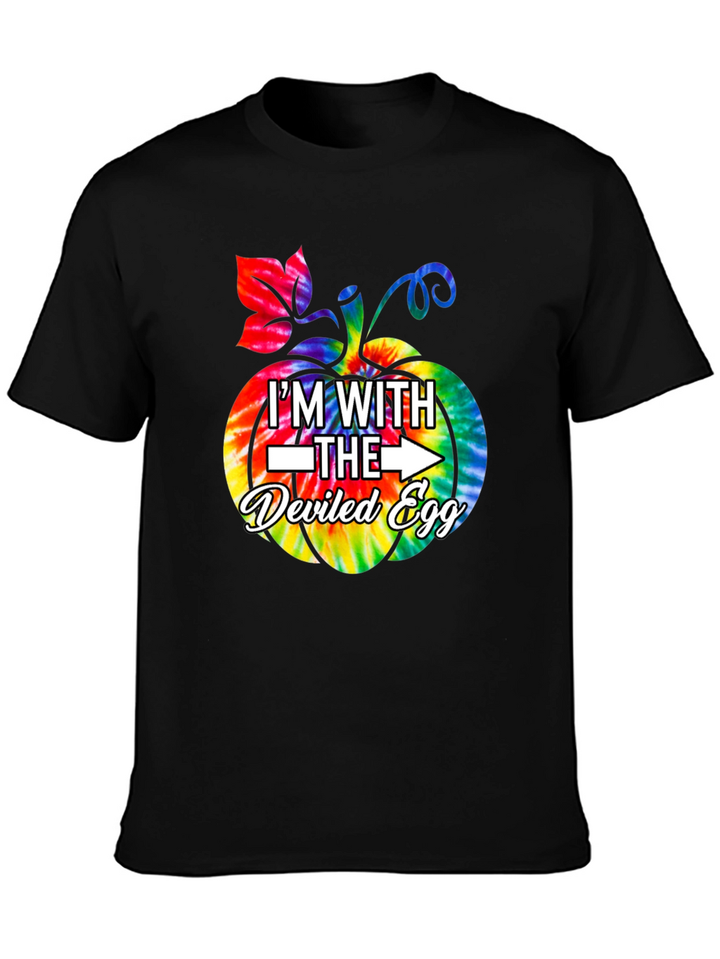 Im With The Deviled Egg Halloween Pumpkin T-Shirt