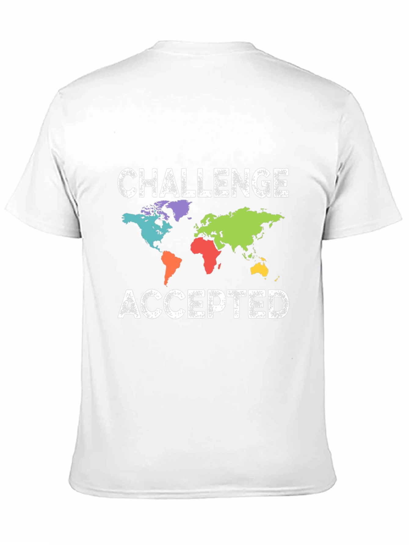 Challenge Accepted World Map T-Shirt