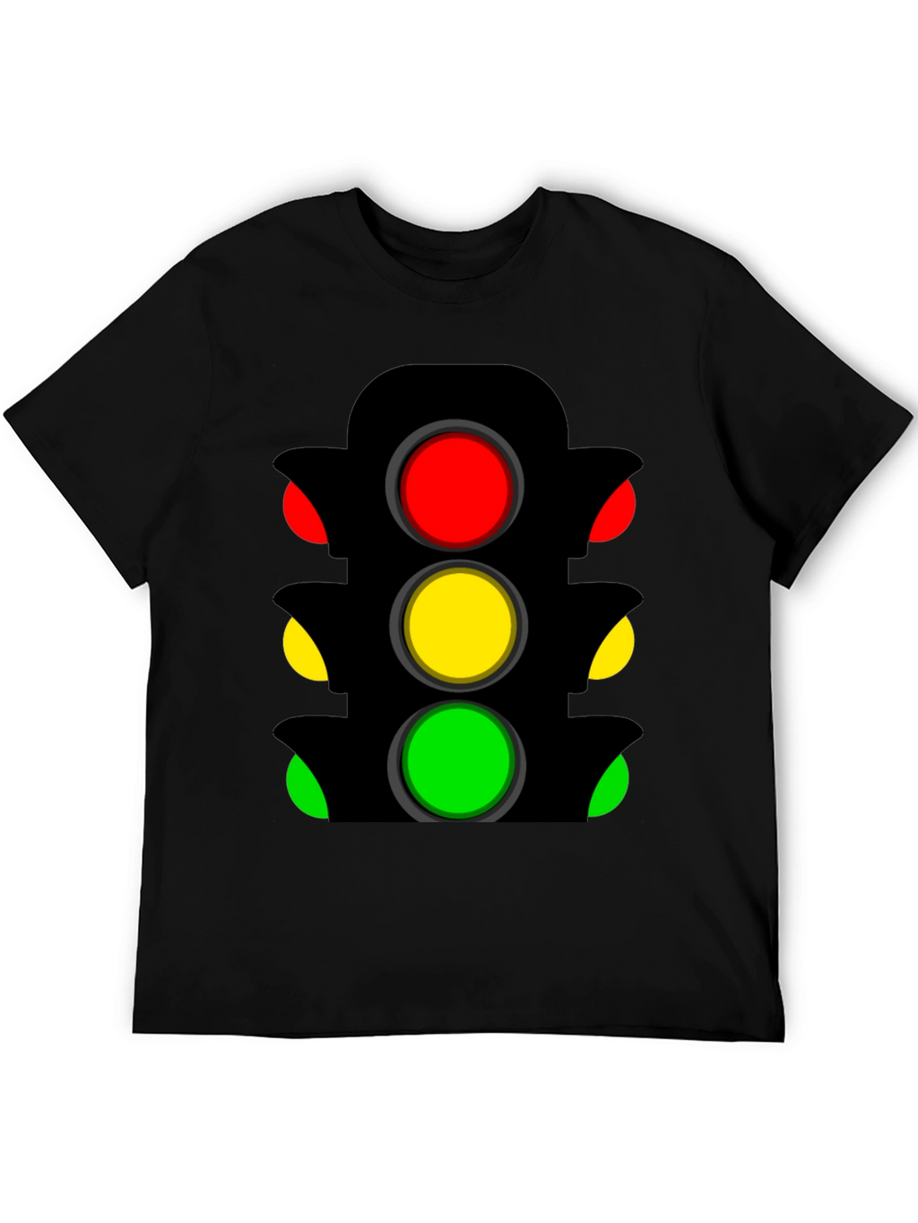 Traffic Light Graphic Tee - Stand Out Style