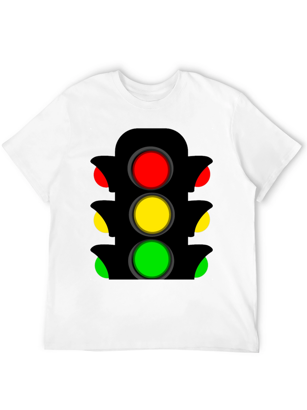 Traffic Light Graphic Tee - Stand Out Style