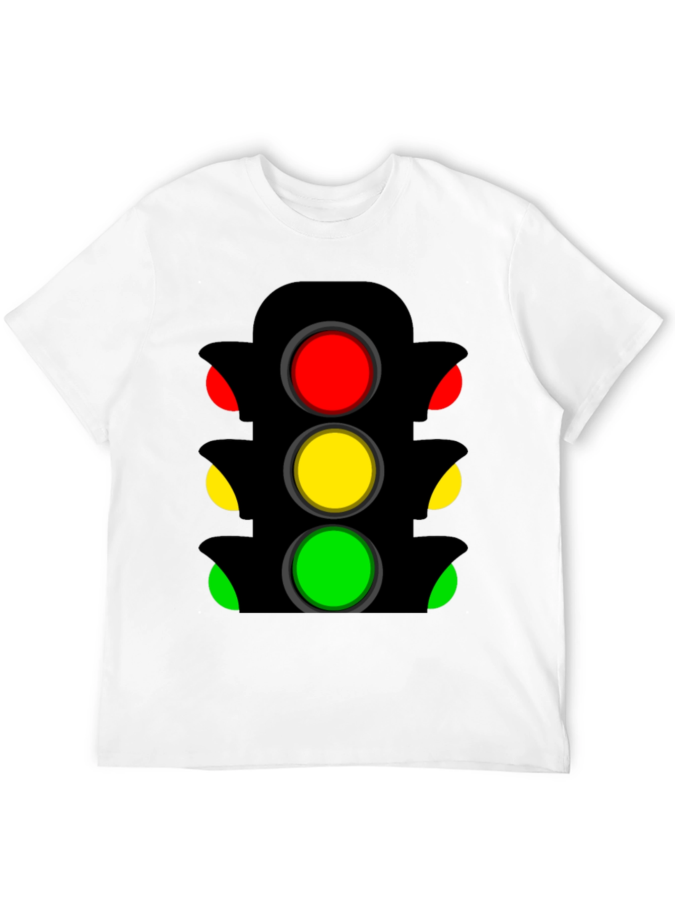 Traffic Light Graphic Tee - Stand Out Style