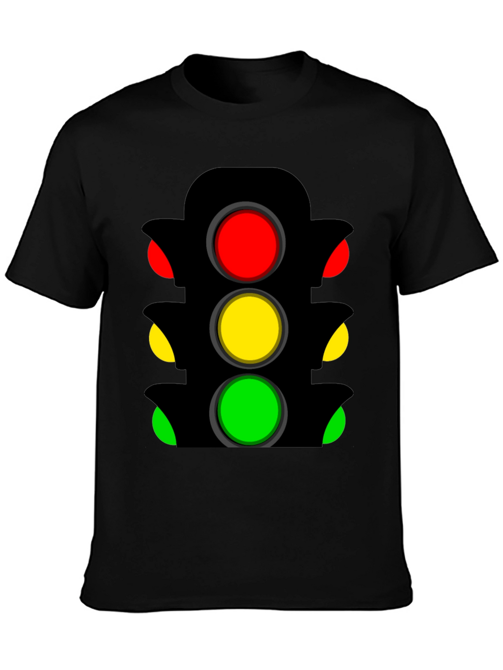 Traffic Light Graphic Tee - Stand Out Style