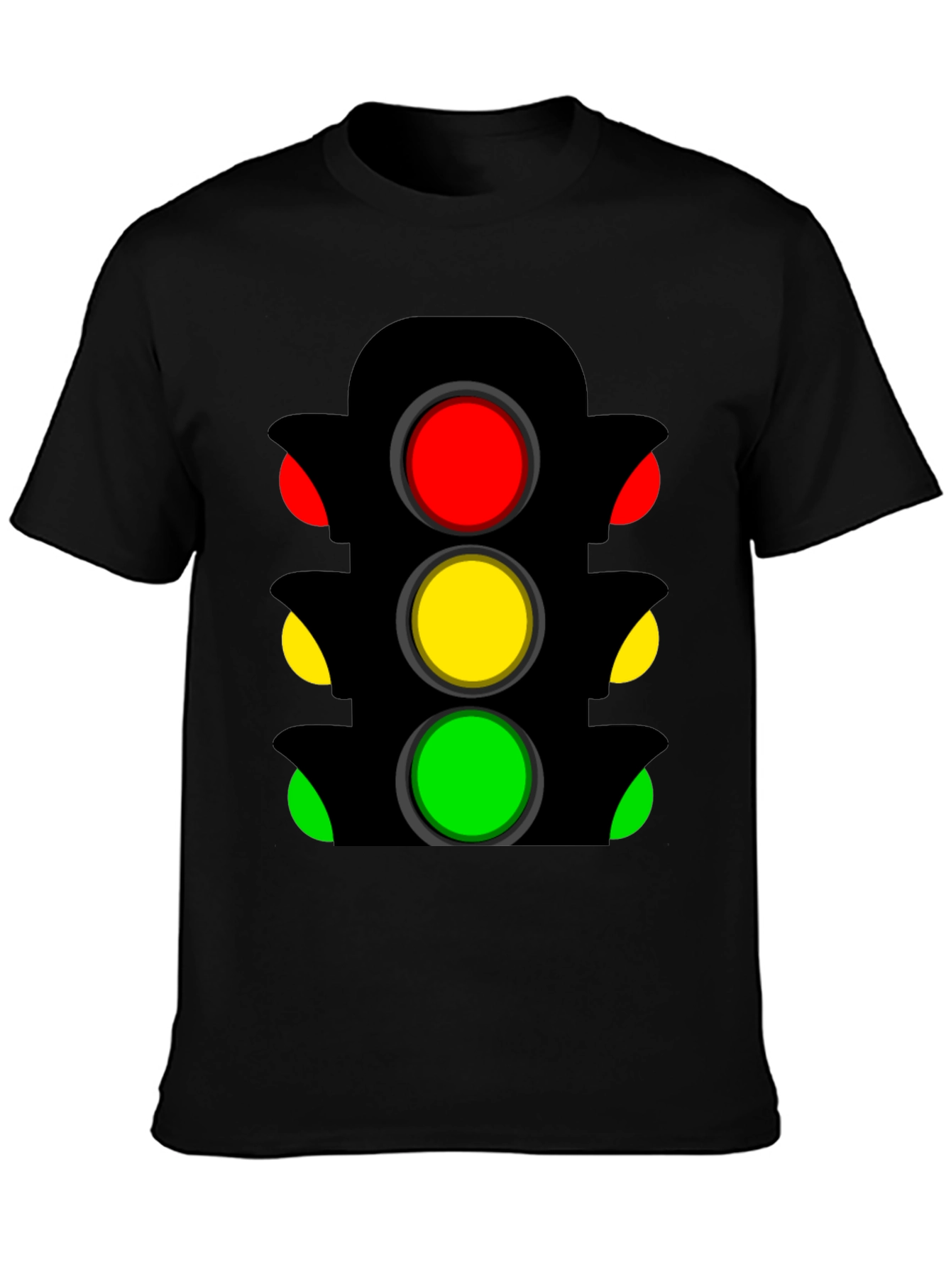 Traffic Light Graphic Tee - Stand Out Style