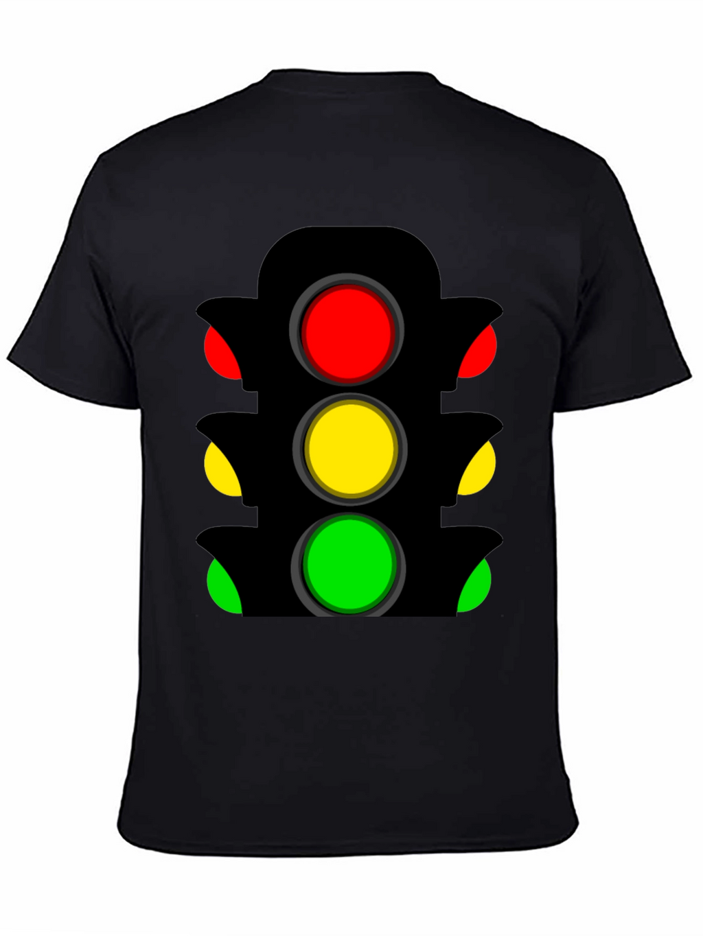 Traffic Light Graphic Tee - Stand Out Style