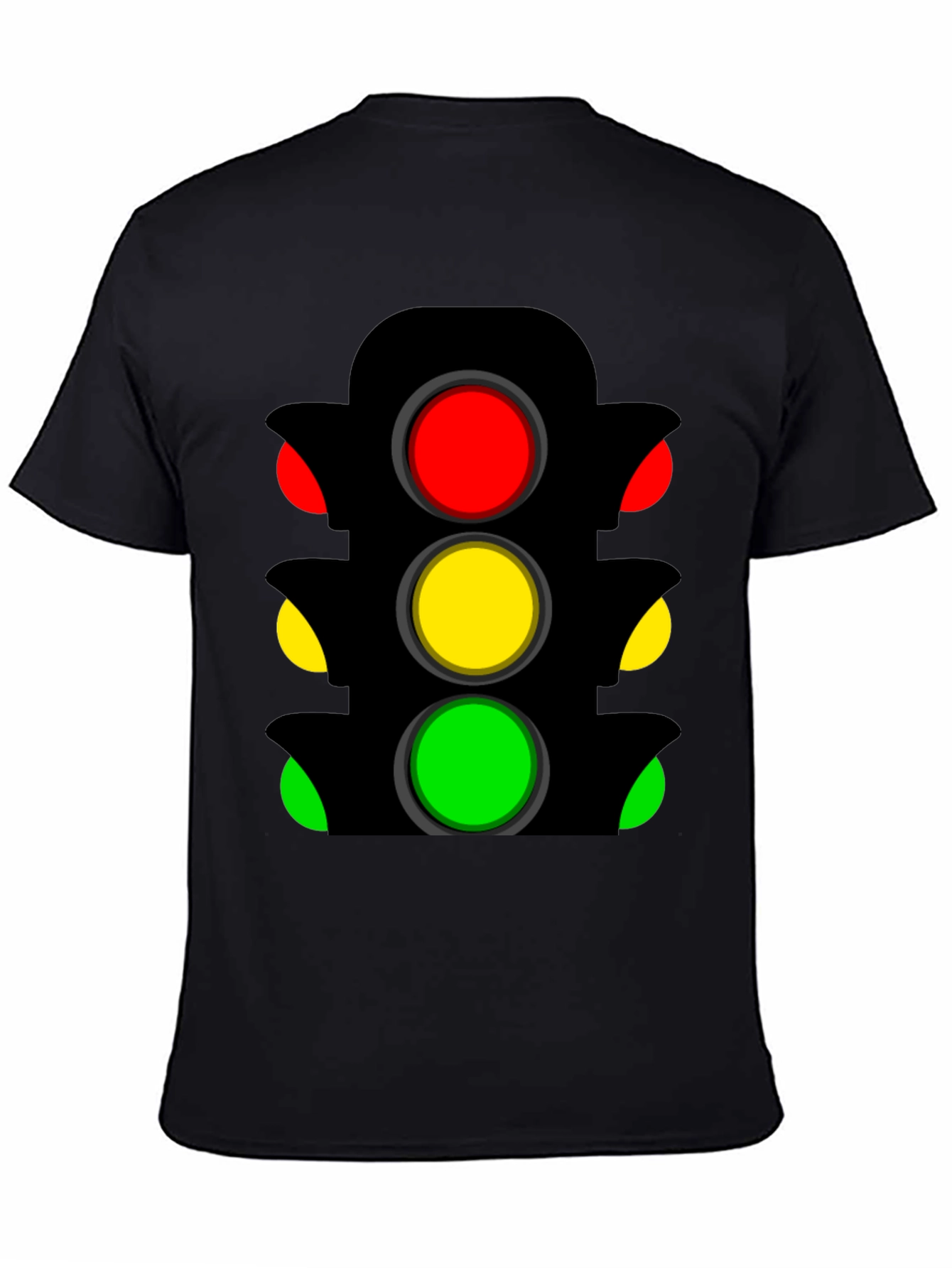 Traffic Light Graphic Tee - Stand Out Style